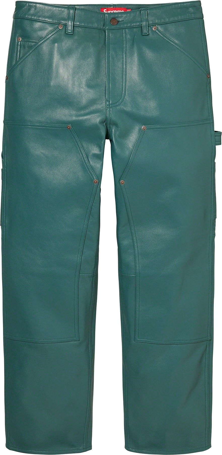 Leather Double Knee Pant view 9